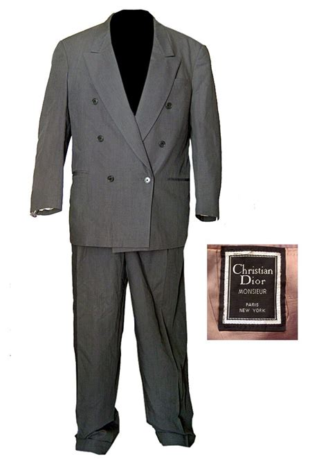 authentic christian dior suits.